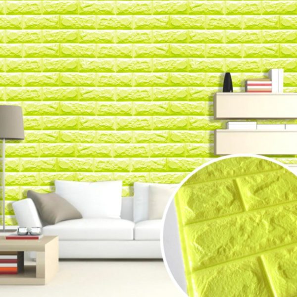 2016 New Fashion 3D Self Adhesive Waterproof Tile Wall Stickers