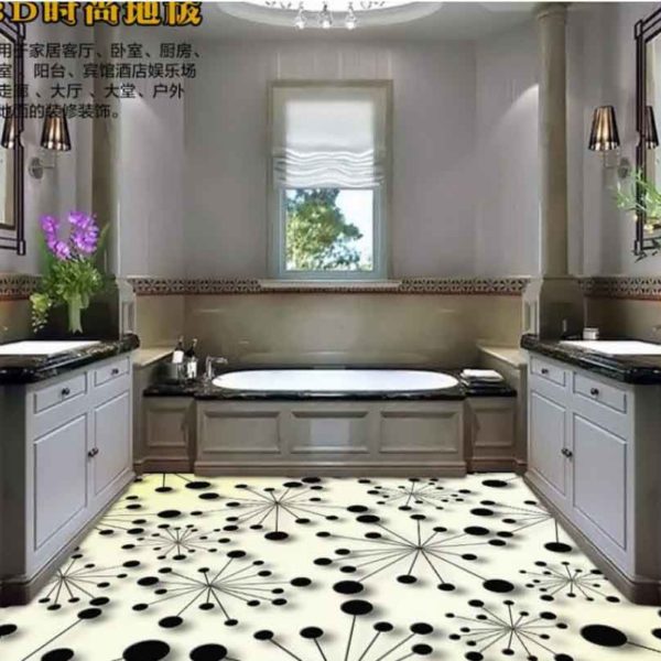 3D Ballstring Epoxy Flooring