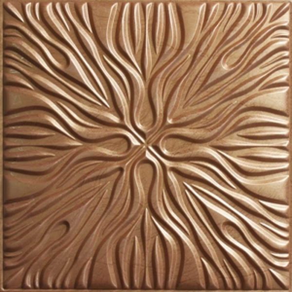 3D Brown Leather Wall Panel – xk-76