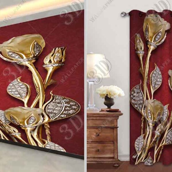 3D Curtain – 60596