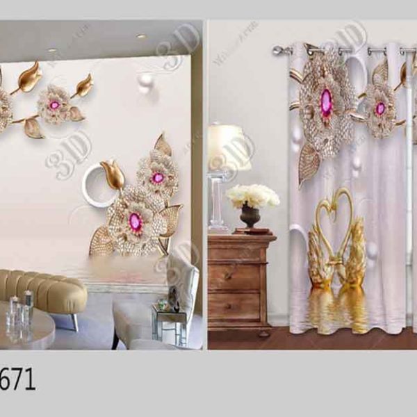 3D Curtain – 60671