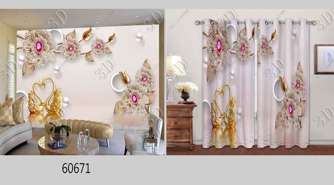 3D Curtain – 60671 3D Curtain – 60671