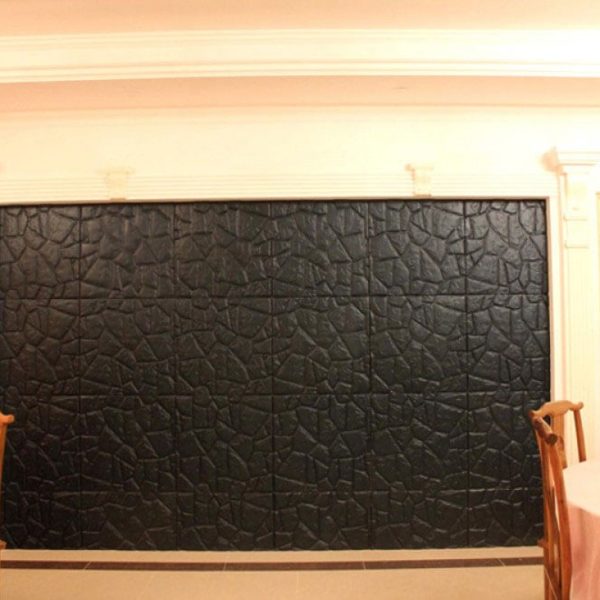 3d Leather Wall Panel – Time