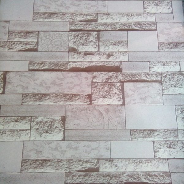 3D Lilac Shade Vinyl Wallpaper