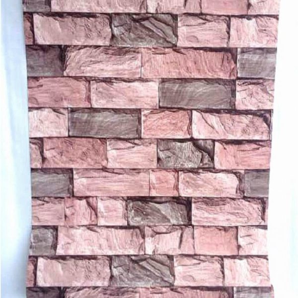 3D PVC Brick New Wallpaper – DC17152
