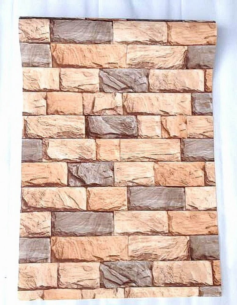3D PVC Cream Brick Wallpaper – DC17151 3D PVC Cream Brick Wallpaper – DC17151