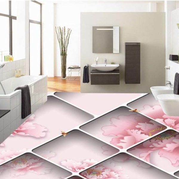 3d Floral Epoxy Flooring
