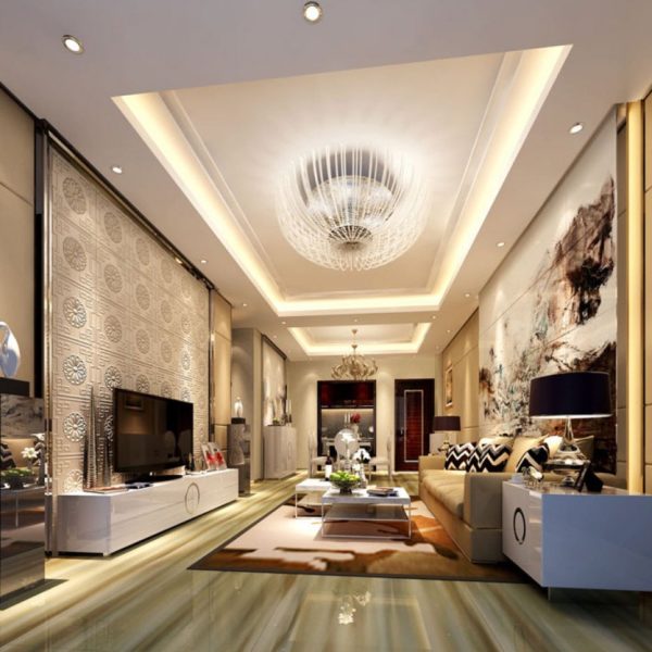 3d Leather Wall Panel – Flora