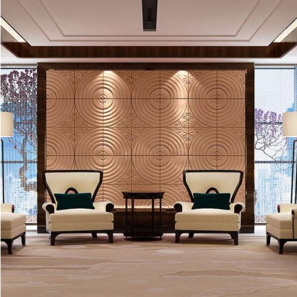 3d Leather Wall Panel – Rainbow