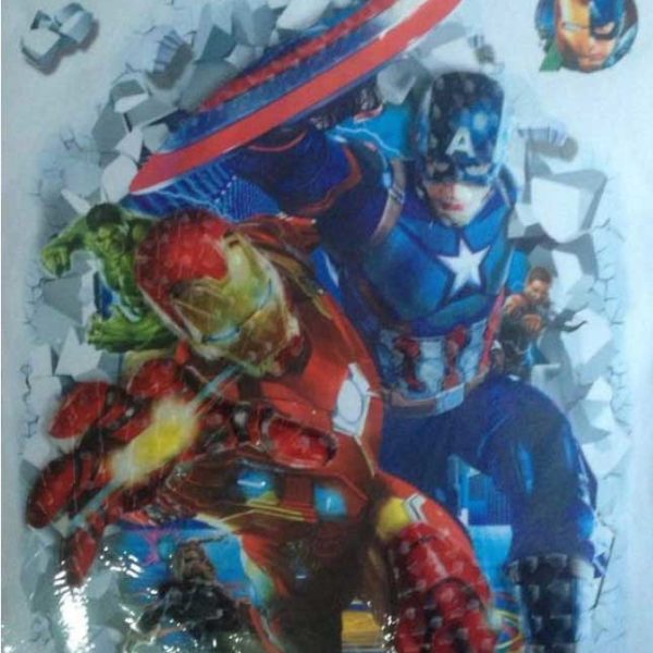 6D Avengers Wall Sticker – CTT-006