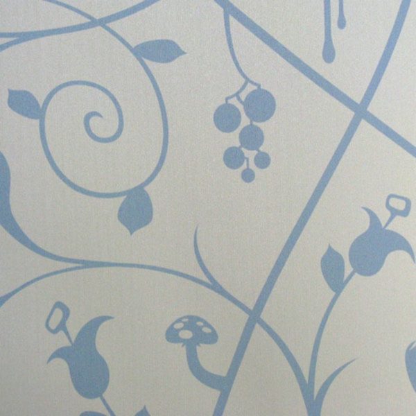 Brown Flowered Wallpaper – 71124