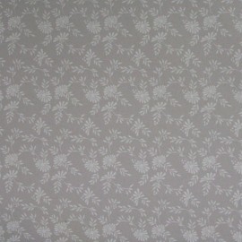 Chuvie Grey Flowered Wallpaper – 71133