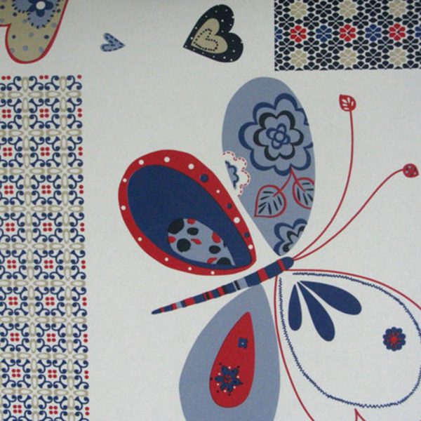 Butterfly Design Kiddies Wallpaper – 71143