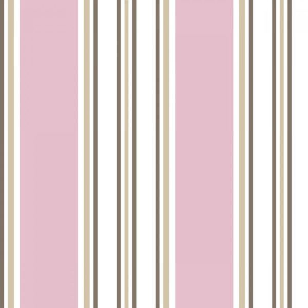Pink and White Stripe Wallpaper – 71604