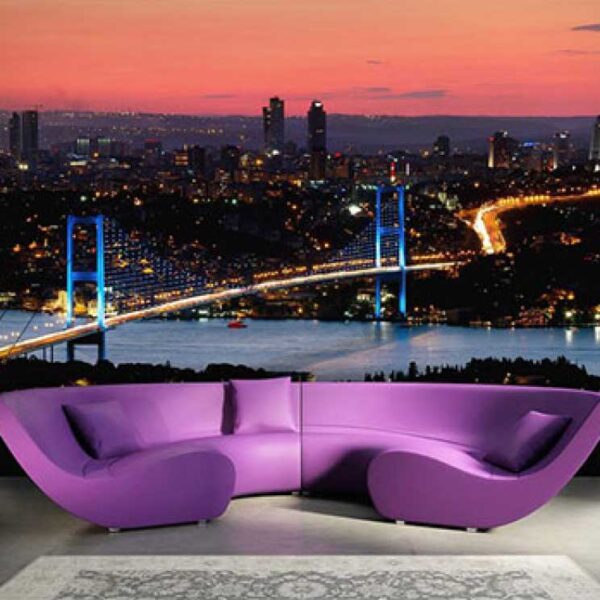Artmodel 02 İstanbul Gece 3D Wallpaper