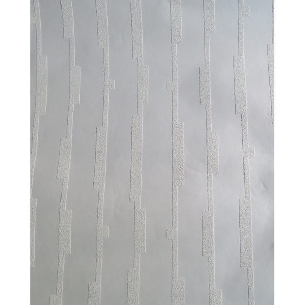 White Patterned Wallpaper – BEL02005