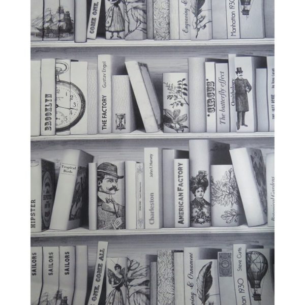 Library Design Wallpaper – BEL02017