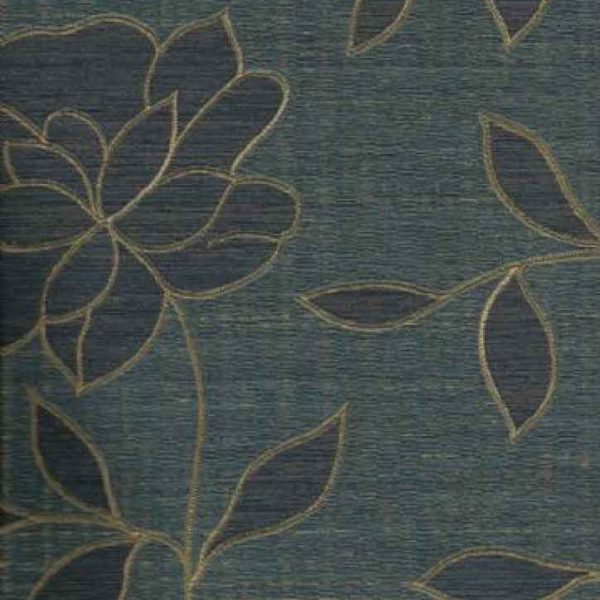 Bali (Roll) Bluish Gold Floral