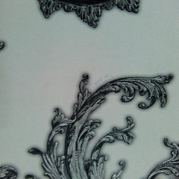 Black And White Floral Wallpaper – 524-3