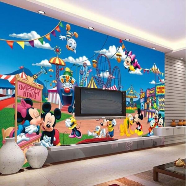 Children Art House 3D Wallpaper