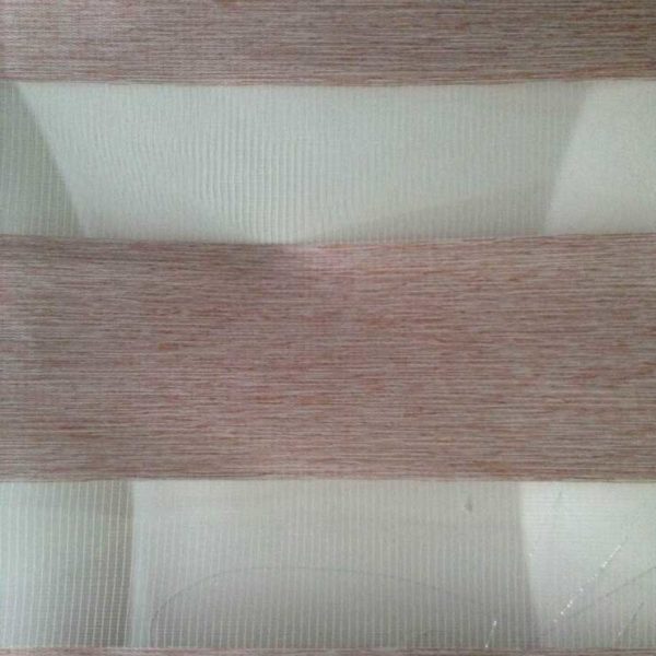 Day And Night Light Brown Window Blinds