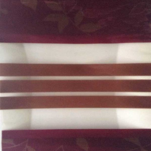 Day and Night Wine Floral Roller Blinds