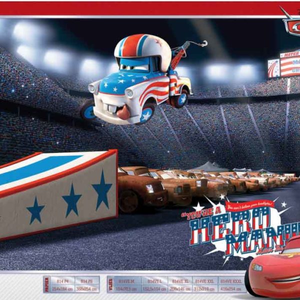 Disney Pixar Car 17 – Mater Hero Man (814)