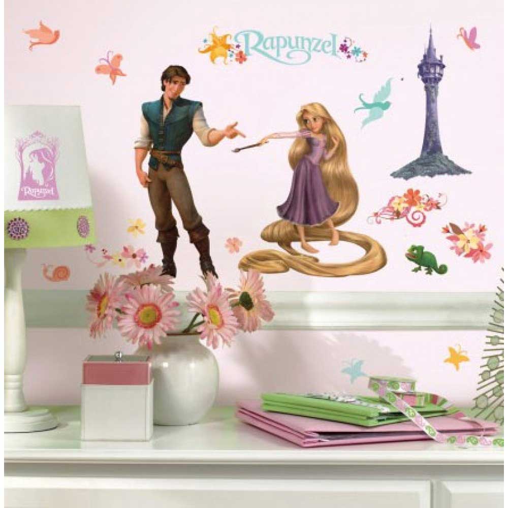 Disney Tangled Peel and Stick Wall Stickers Disney Tangled Peel and Stick Wall Stickers