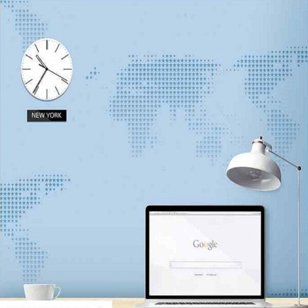 Dream World A5085 – 1 Simple World Map Wallpaper