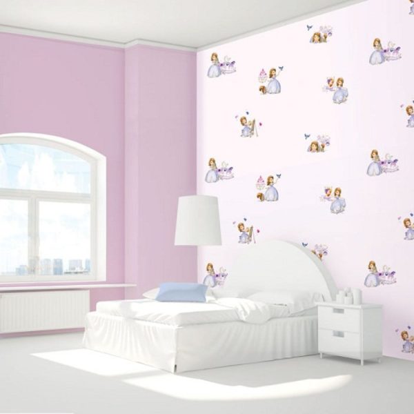 Dream World D5075-1 Disney Princess Sofia Dance Wallpaper
