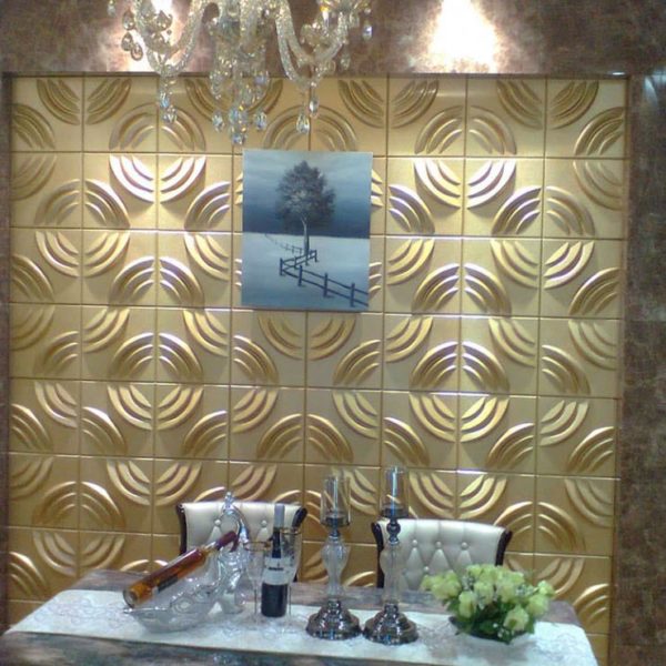 Embossed Home Wall Decor 3D Wall Background