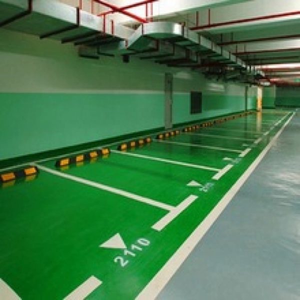 Epoxy Based Stone Hard Parking Lot Epoxy Resin Flooring