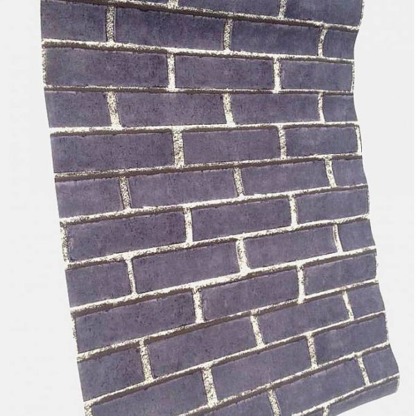 Grey Uarting Brick Wallpaper