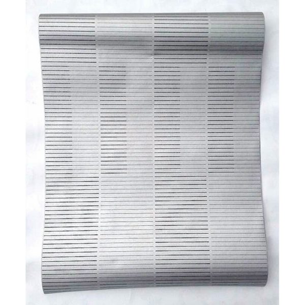 Silver Black Stripe Carat Wallpaper