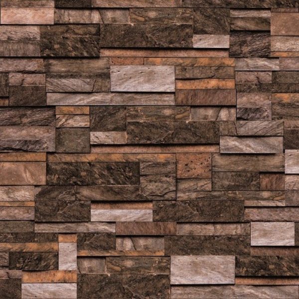 Modern Design 3D Brick Wall Vinyl Wallpaper – WJ202-1