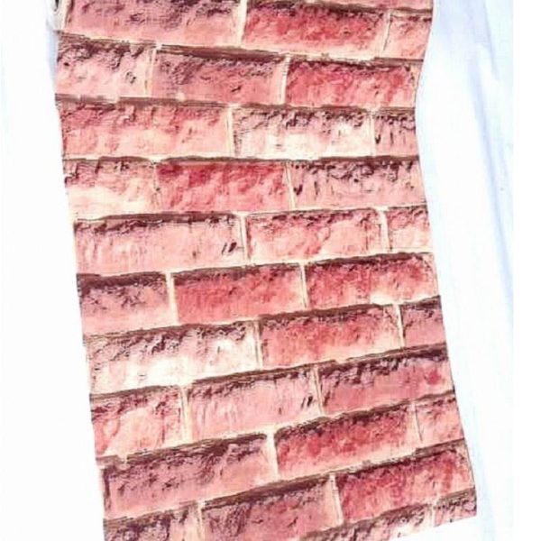 Red 3D PVC New Design Wallpaper – FE150501