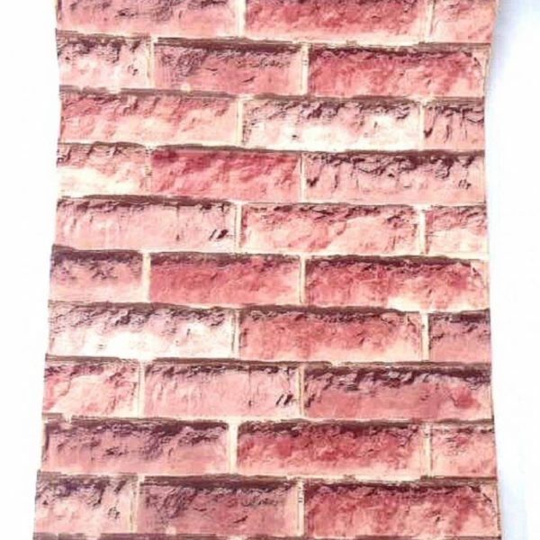 Red 3D PVC New Design Wallpaper – FE150501