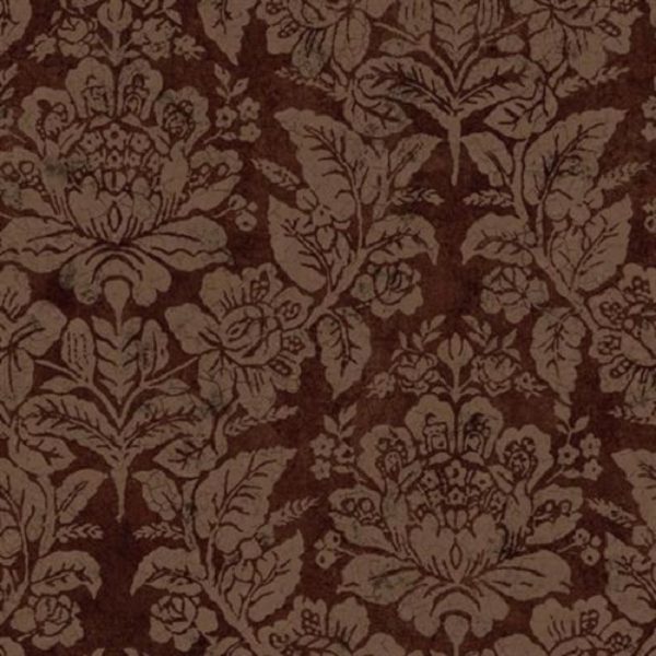 Gold Bohemian Damask Wallpaper