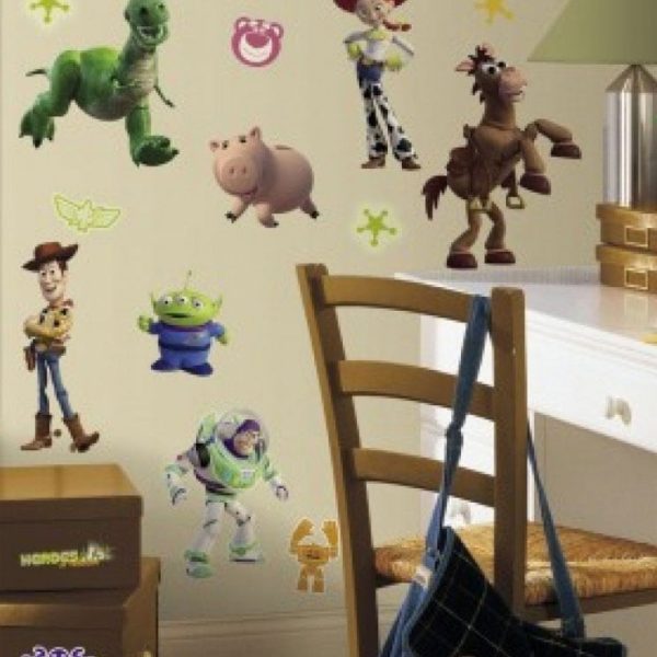 Toy Story 3 wall stickers – Glow in the Dark