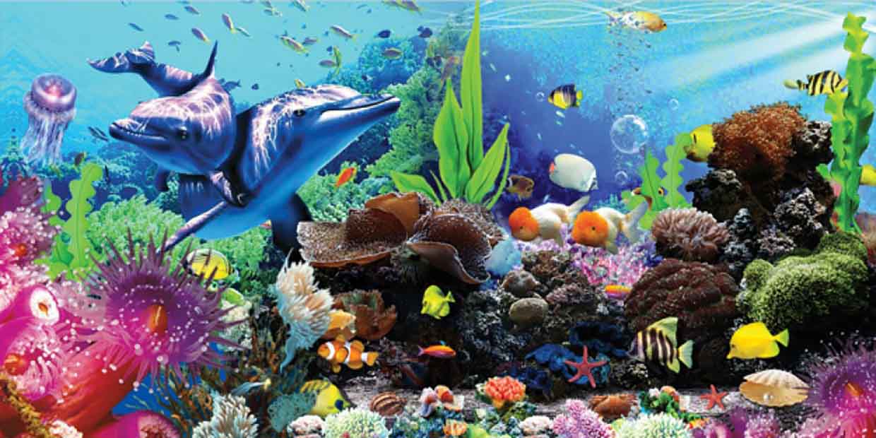 Underwater Wall Mural – YST -020 Underwater Wall Mural – YST -020