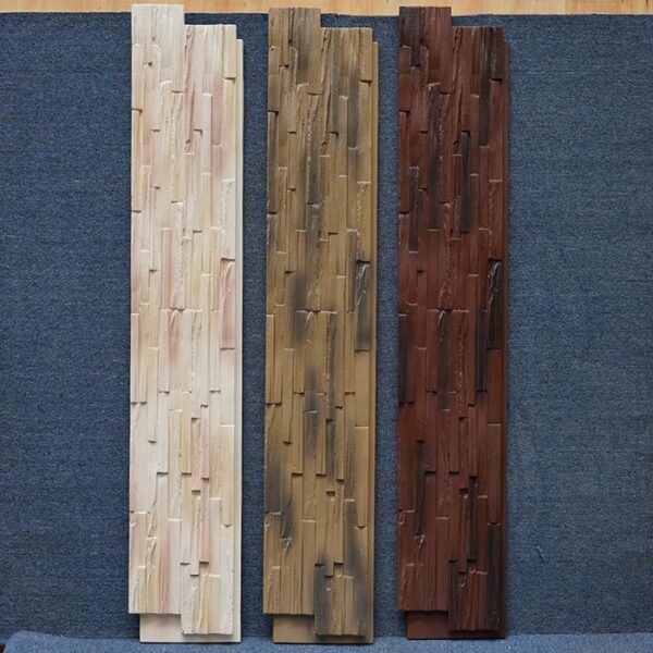 Home decoration lightweight pu brick faux stone siding